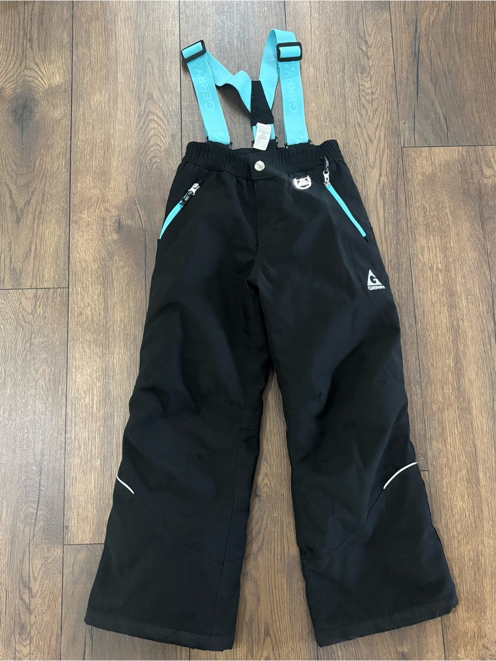 Gerry Youth Snowpants with Suspenders, Size S (7/8)